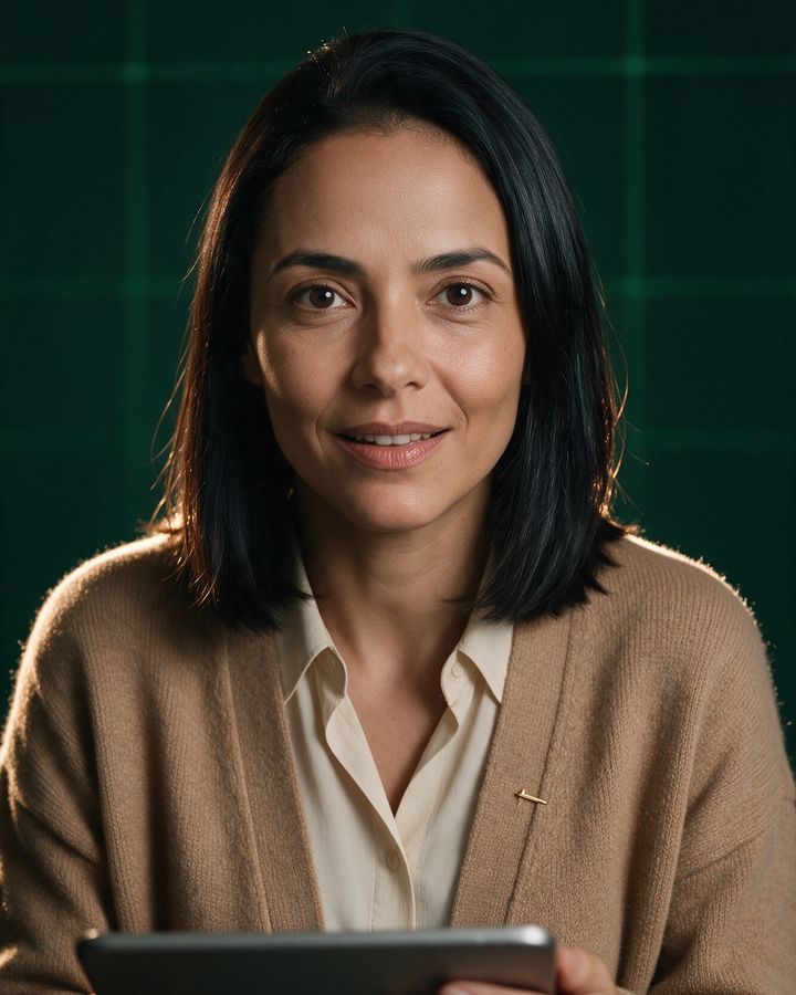 Retrato da Raquel, a recrutadora de IA